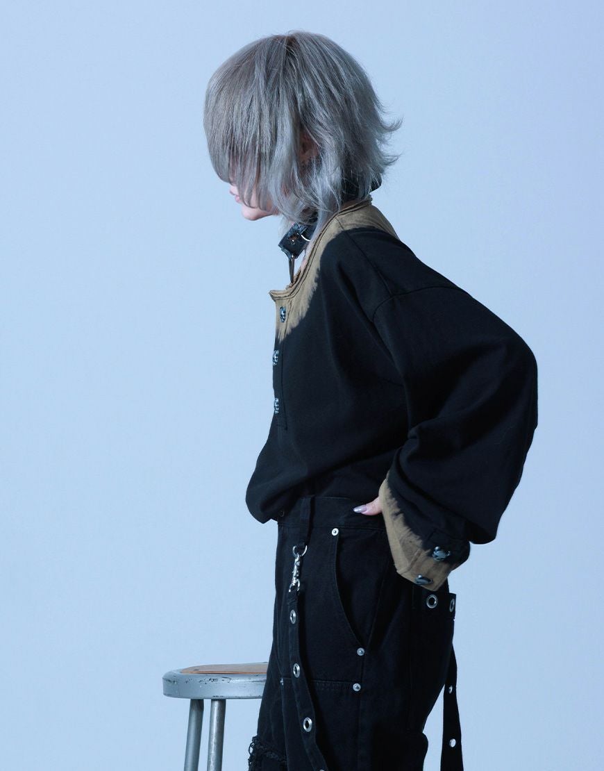 Gamchu【ガムチュ】『Bonliri/ボンリリー』Skull Button Bleached