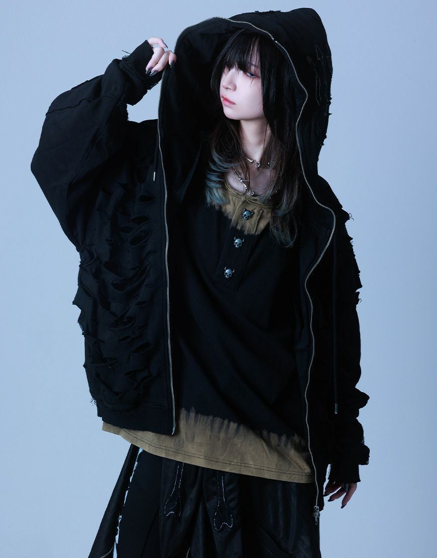 Gamchu【ガムチュ】『Bonliri/ボンリリー』Skull Button Bleached