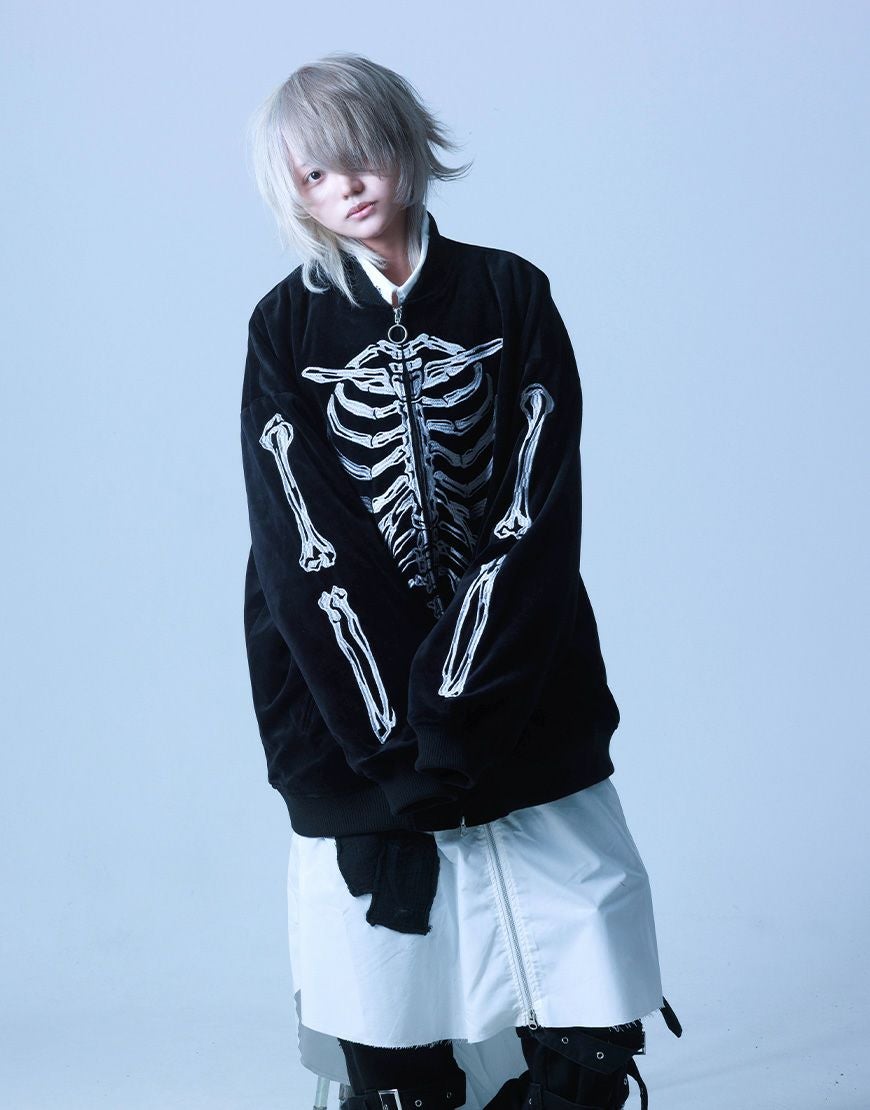 美品 Gamchu『Ascah/アスカ』Velour sukajan ブラック Gamchu【ガムチュ】『Ascah/アスカ』Velour sukajan/全3色