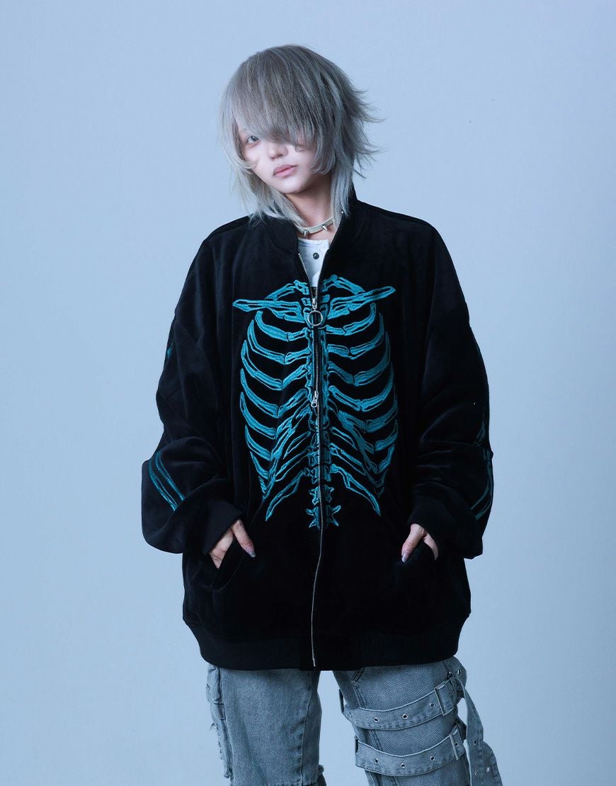 Gamchu【ガムチュ】『Ascah/アスカ』Velour sukajan/全3色