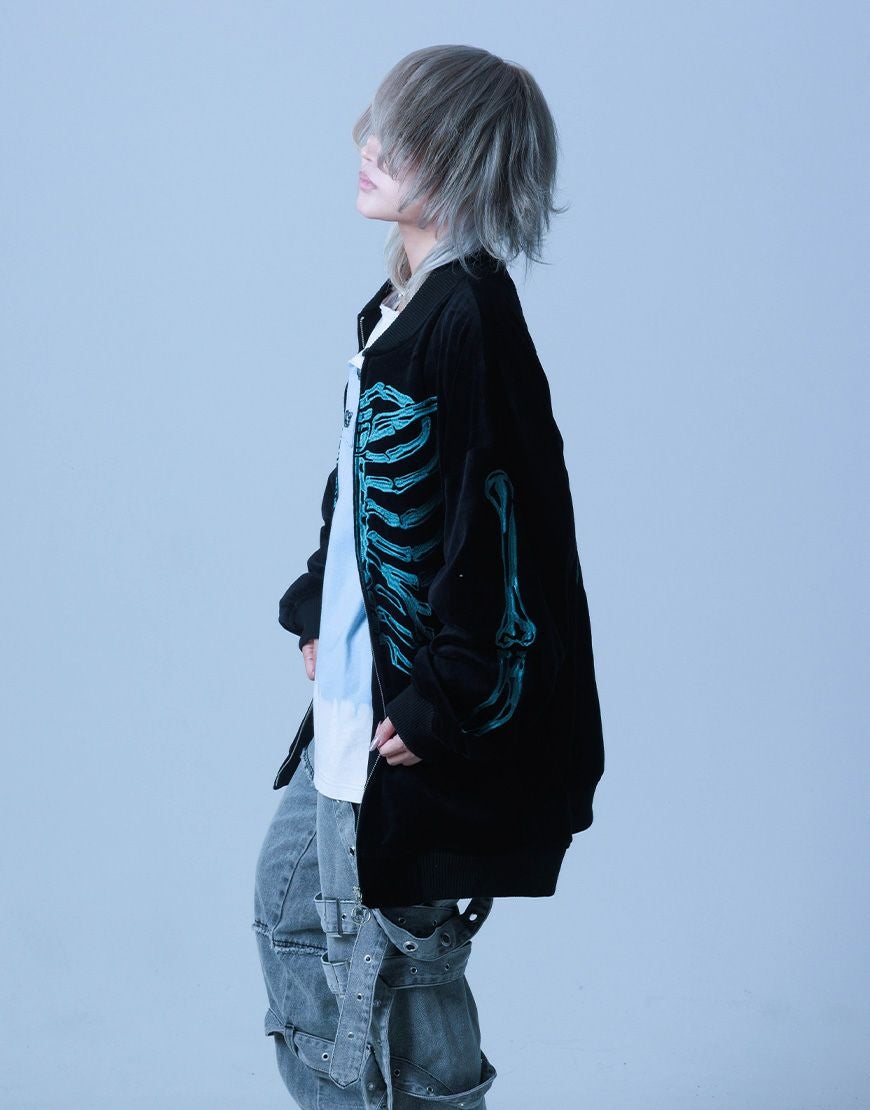 Gamchu【ガムチュ】『Ascah/アスカ』Velour sukajan/全3色