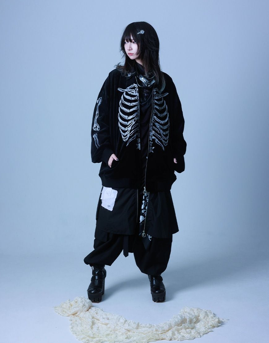 Gamchu【ガムチュ】『Ascah/アスカ』Velour sukajan/全3色