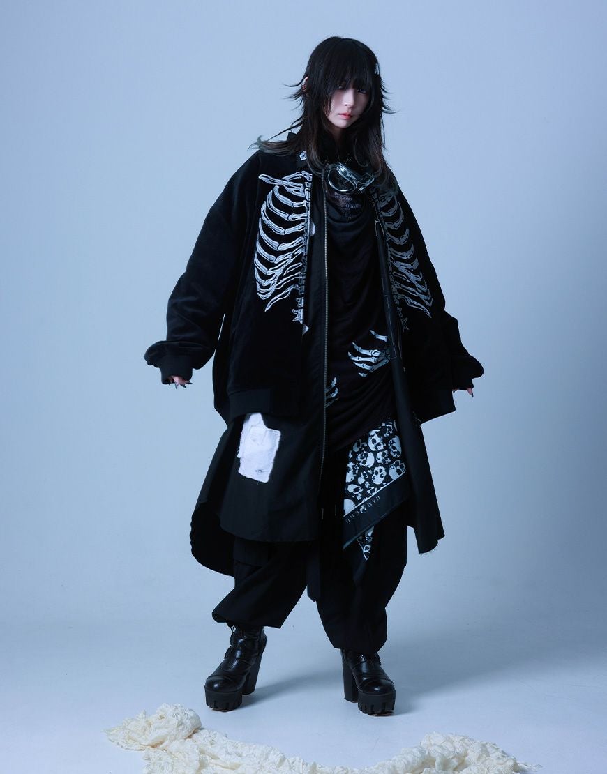 Gamchu【ガムチュ】『Ascah/アスカ』Velour sukajan/全3色