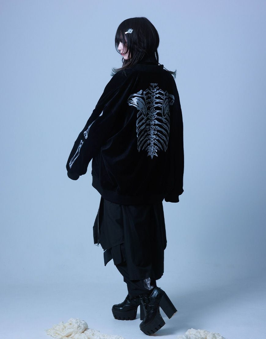 Gamchu【ガムチュ】『Ascah/アスカ』Velour sukajan/全3色 Gamchu【ガムチュ】『Ascah/アスカ』Velour sukajan/全3色