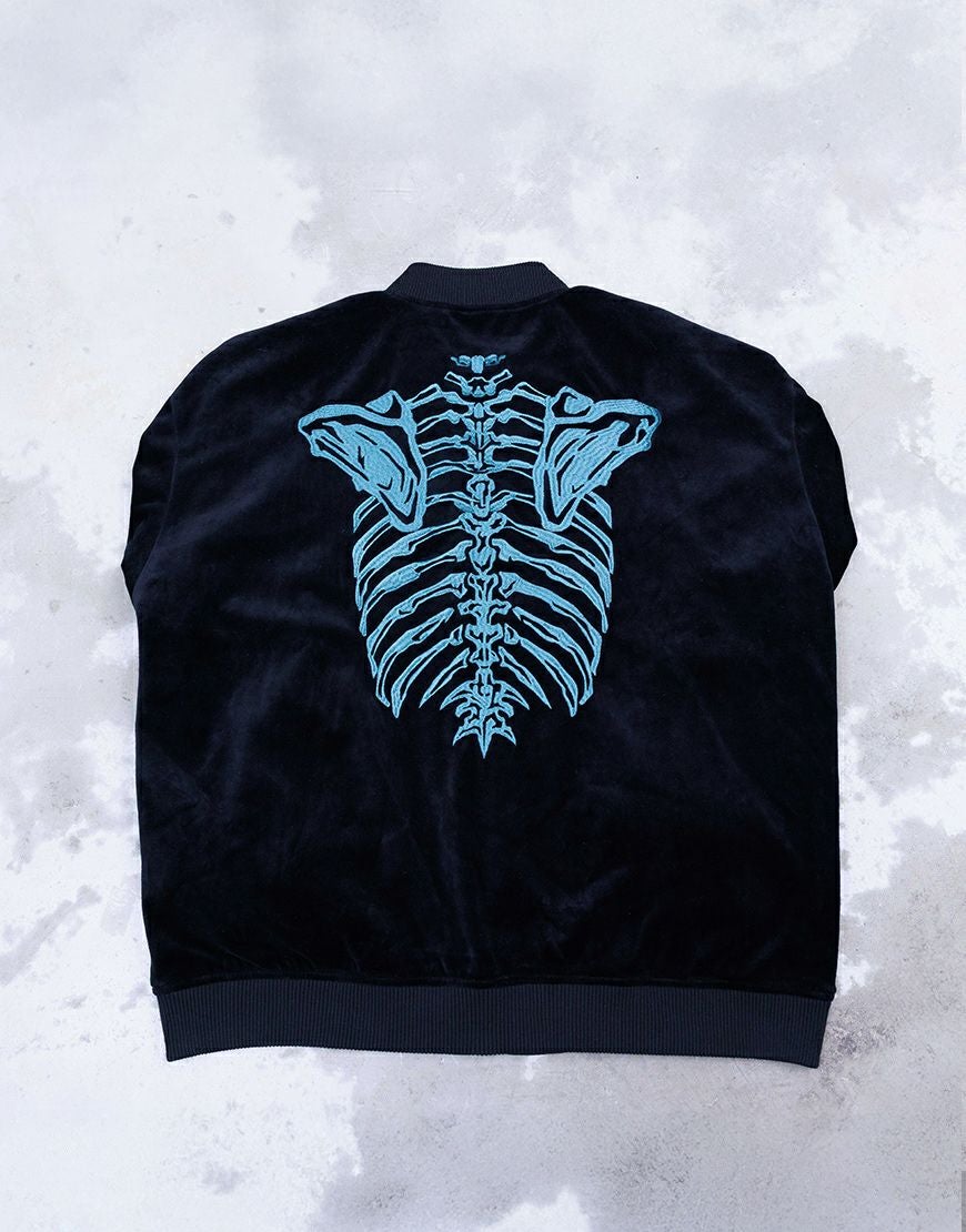 美品 Gamchu『Ascah/アスカ』Velour sukajan ブラック Gamchu【ガムチュ】『Ascah/アスカ』Velour sukajan/全3色