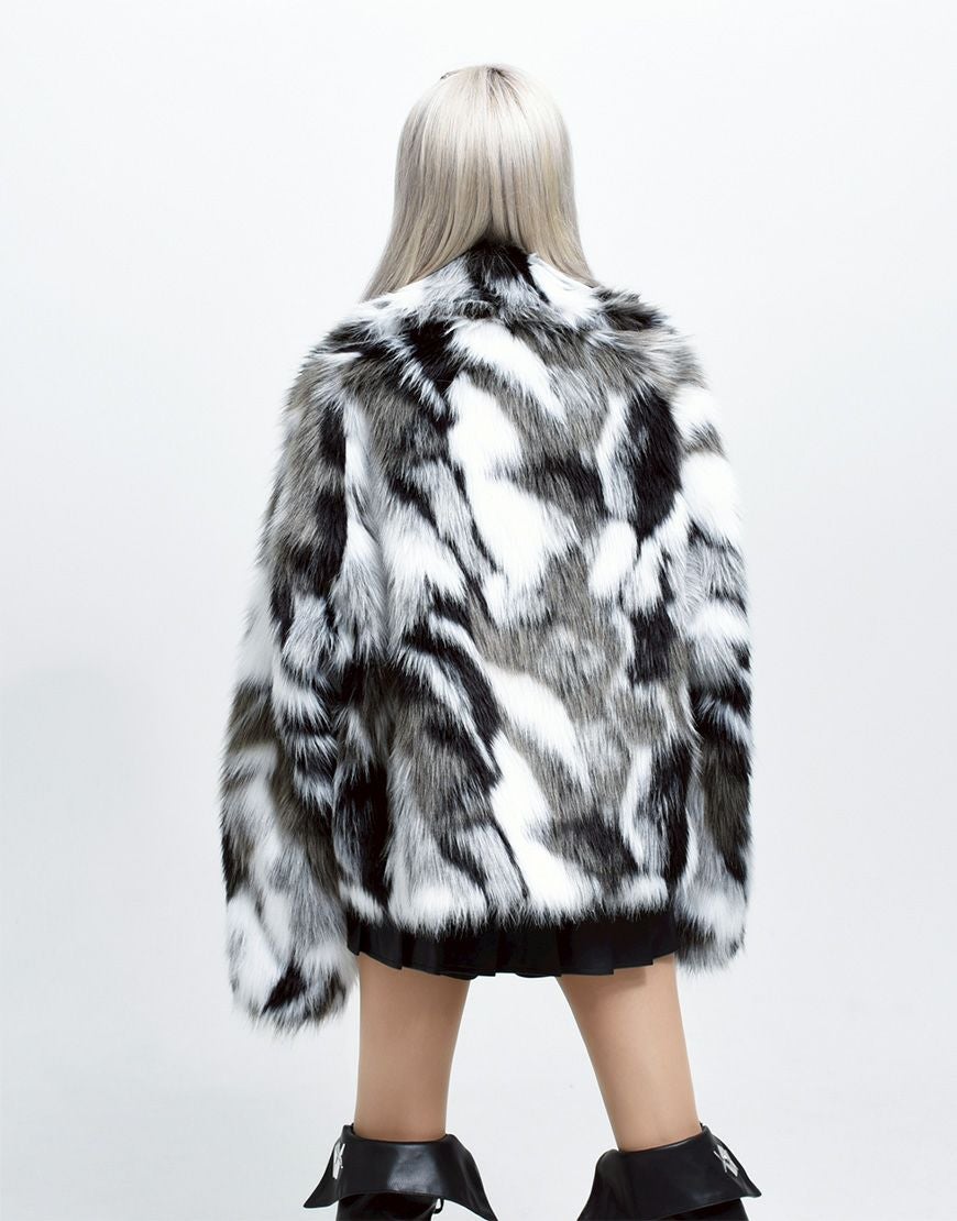 REFLEM【レフレム】ベルト付きファーブルゾン/全3色