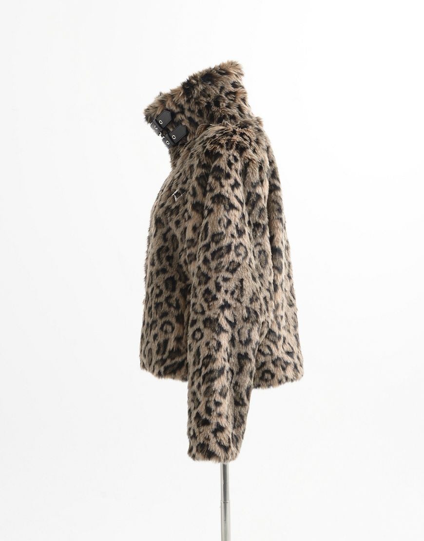 REFLEM【レフレム】ベルト付きファーブルゾン/全3色