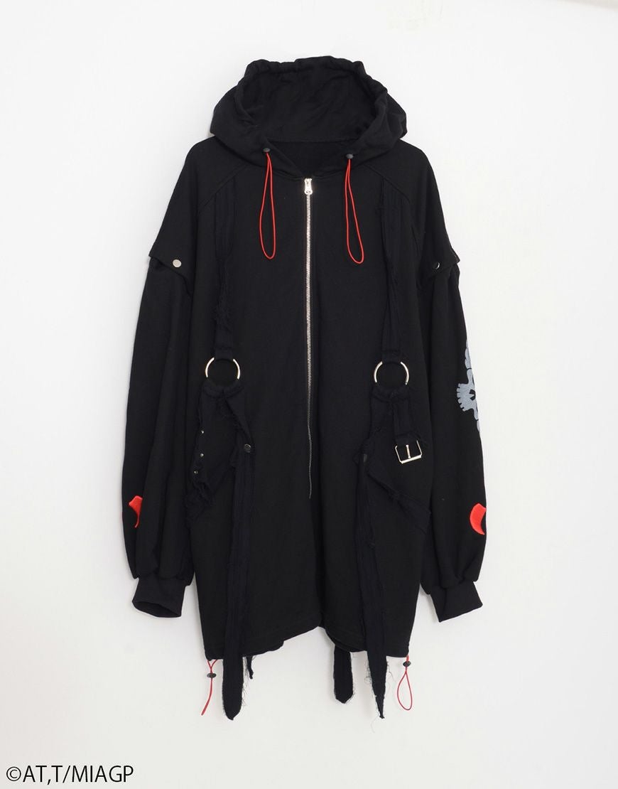 Gamchu【ガムチュ】Gamchu × Faputa motif Zip-up hoodie/全2色