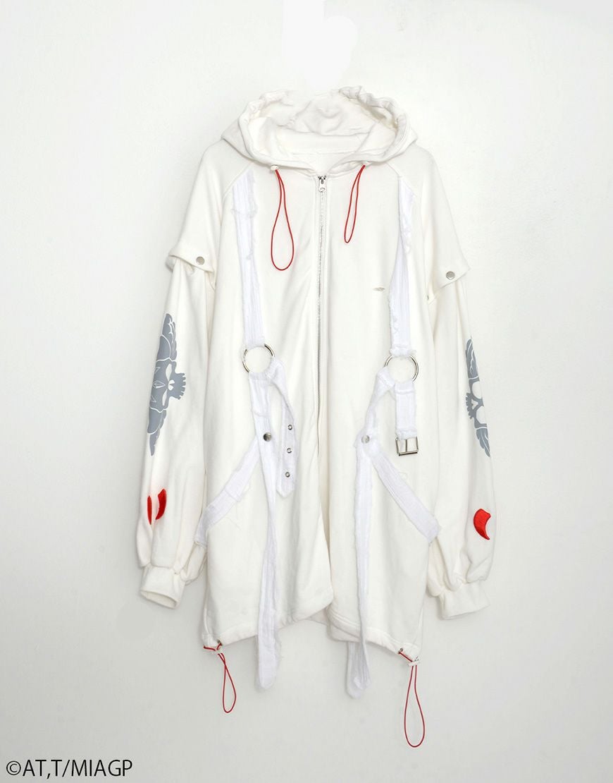 Gamchu【ガムチュ】Gamchu × Faputa motif Zip-up hoodie/全2色