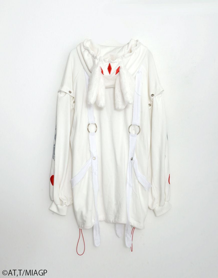 Gamchu【ガムチュ】Gamchu × Faputa motif Zip-up hoodie/全2色