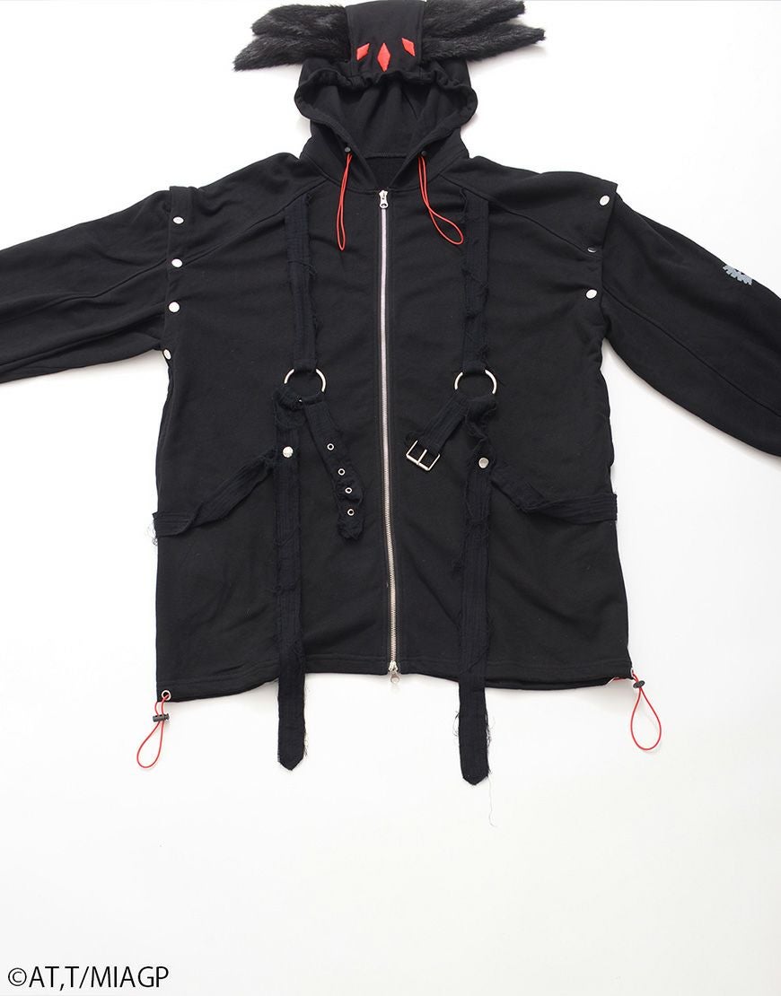 Gamchu【ガムチュ】Gamchu × Faputa motif Zip-up hoodie/全2色