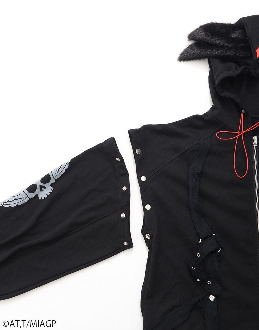 Gamchu【ガムチュ】Gamchu × Faputa motif Zip-up hoodie/全2色