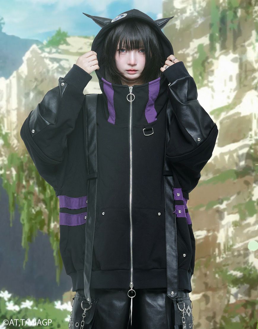 Gamchu【ガムチュ】Faputa motif Zip-up hoodie Gamchu【ガムチュ】Gamchu × Faputa motif Zip-up hoodie/全2色