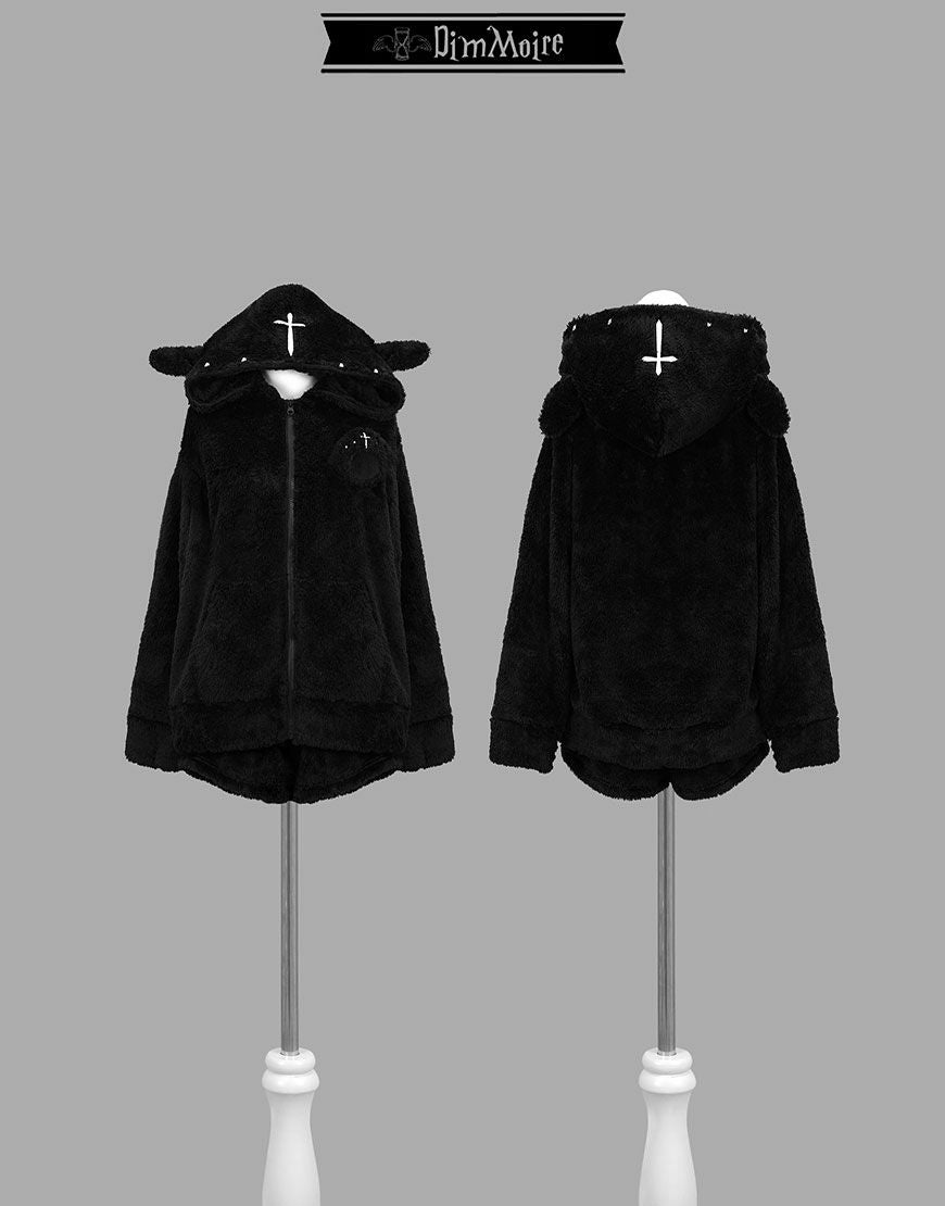 DimMoire【ディムモアール】子羊ちゃんもこもこルームウェア/Black