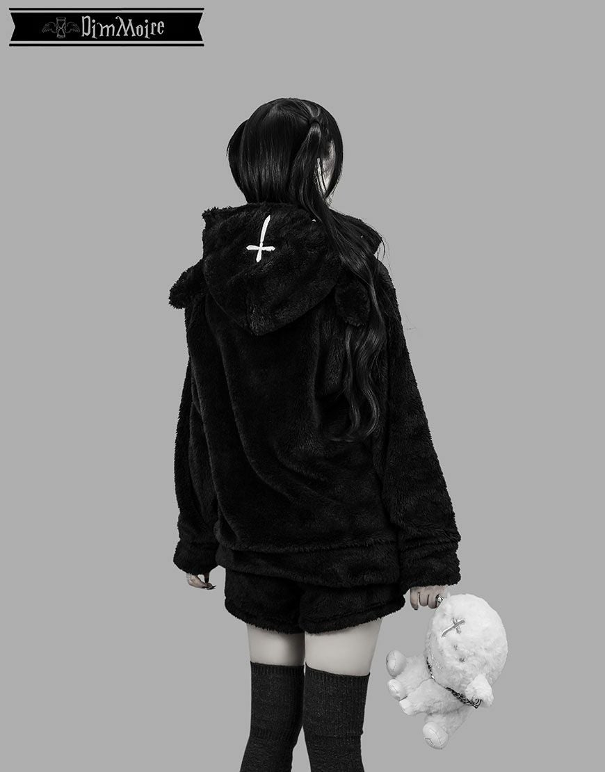 DimMoire 子羊ちゃんもこもこキャップ 冬支度おばけちゃんモコモコキャップ | RYOKO NAKAMURA japan