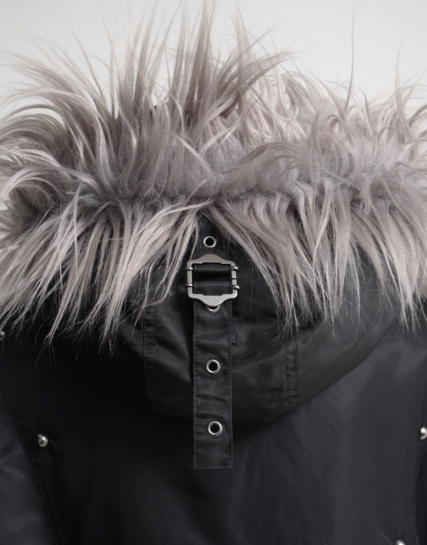 REFLEM【レフレム】スタッズ付きナイロンN2Bジャケット/全2色