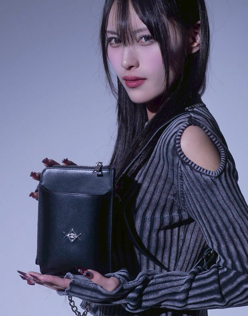 REFLEM【レフレム】Thorn eyeロゴレザーベルト/全2色