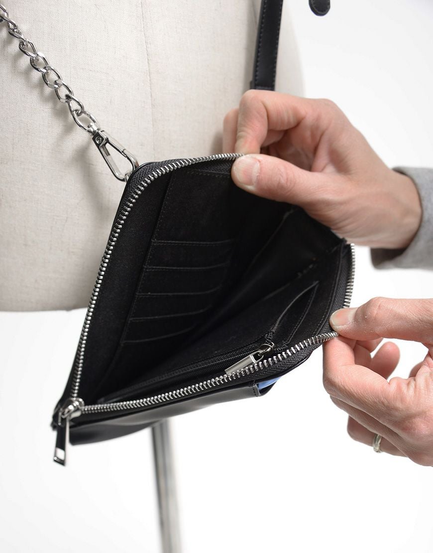 REFLEM【レフレム】ロゴチャーム付きPUレザースマホショルダーバッグ/全2色