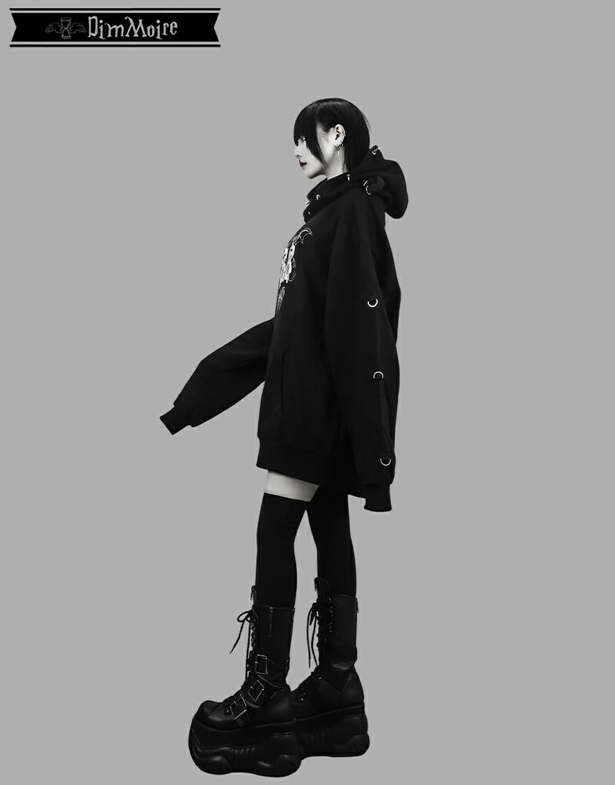 DimMoire【ディムモアール】Dmy BIGフーディ/Black