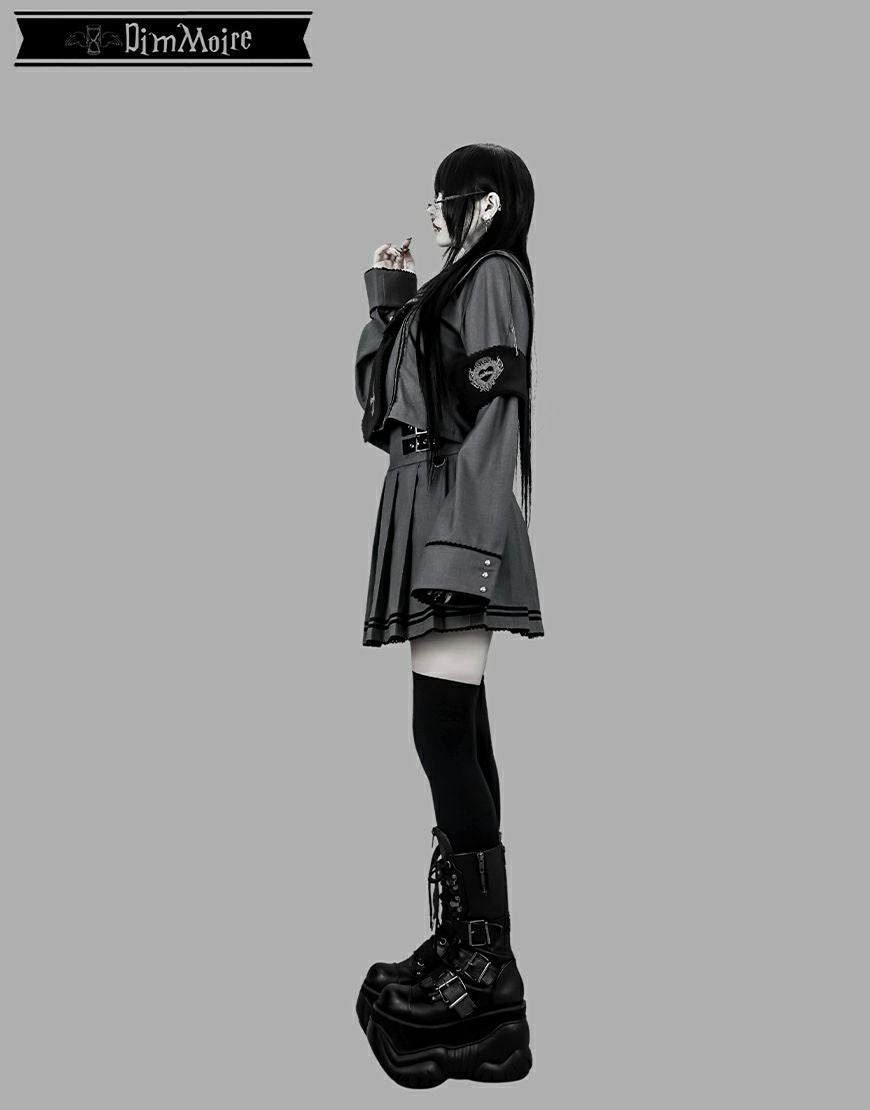 DimMoire【ディムモアール】DimMoire学園セーラーSETUP/Gray