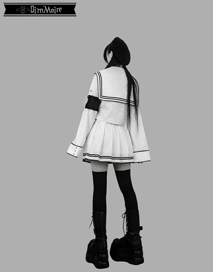 DimMoire【ディムモアール】DimMoire学園セーラーSETUP/White