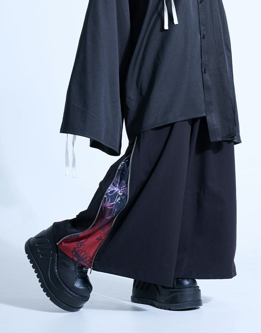 Gamchu【ガムチュ】『Beveluppa/ベベルッパ』Double Knee Belt Pants/全2色