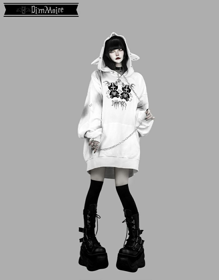 DimMoire【ディムモアール】十字の誓いチェーンドチョーカー/Black