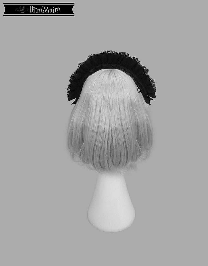 DimMoire【ディムモアール】メイドヘアアクセサリー/Black