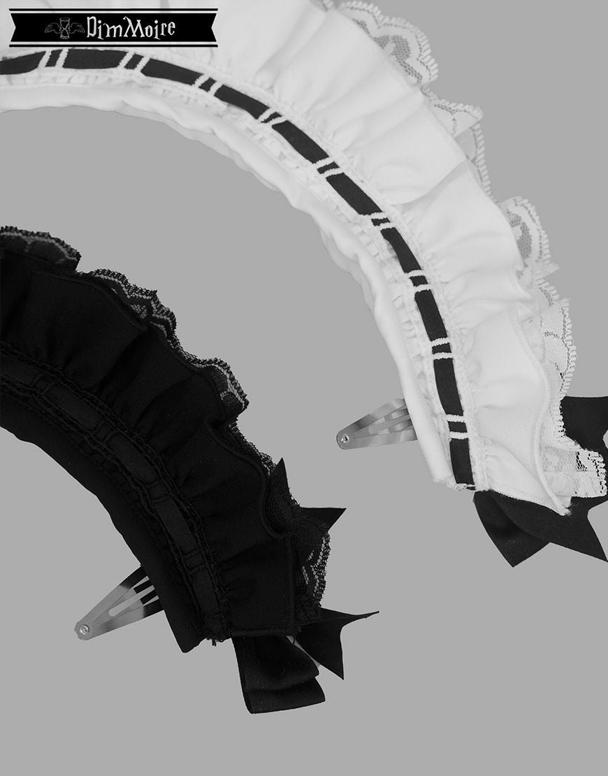 DimMoire【ディムモアール】メイドヘアアクセサリー/Black