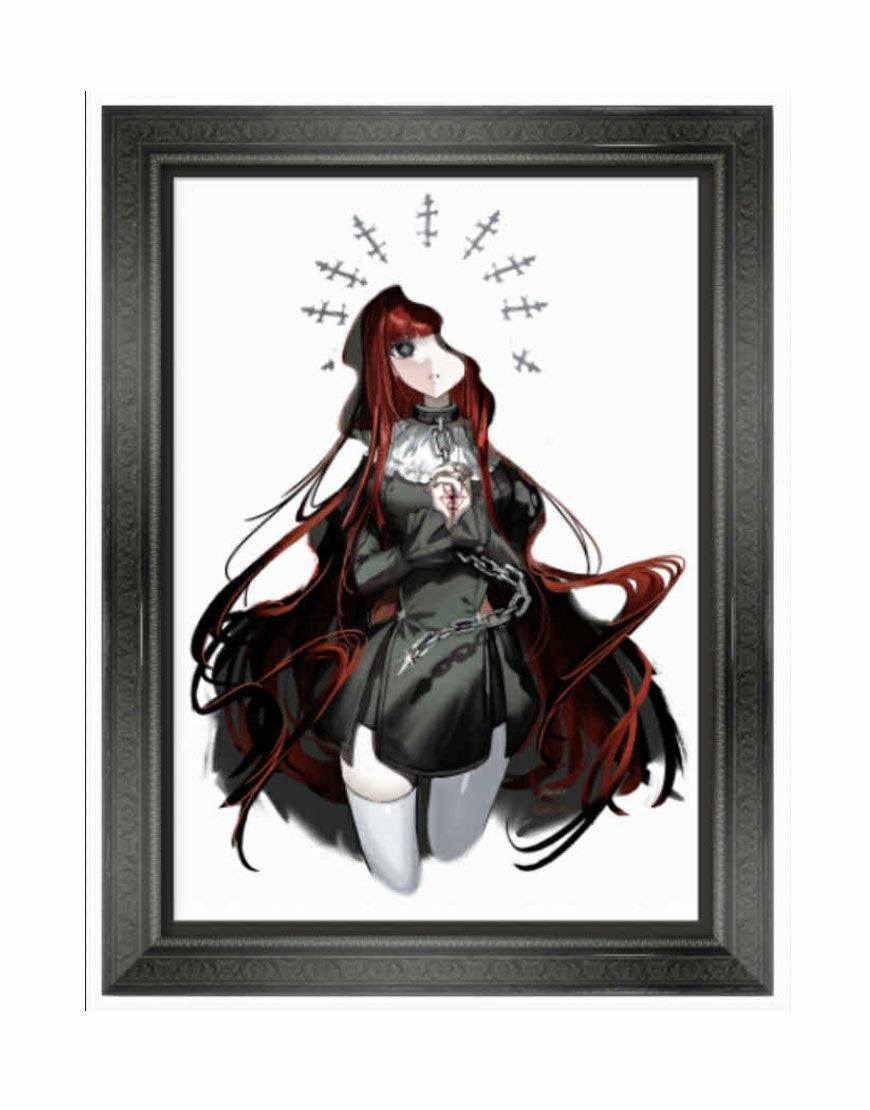 GALLERY BY ACRO TOKYO がわこ 直筆サイン入り A2複製原画