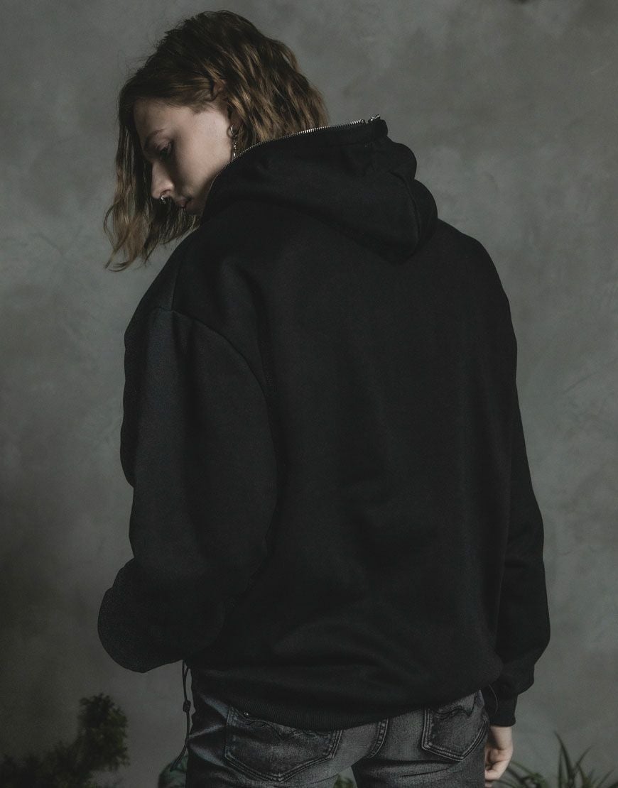 A:LLIONCE【アライアンス】EMBLEM ZIP-UP HOODIE/全1色