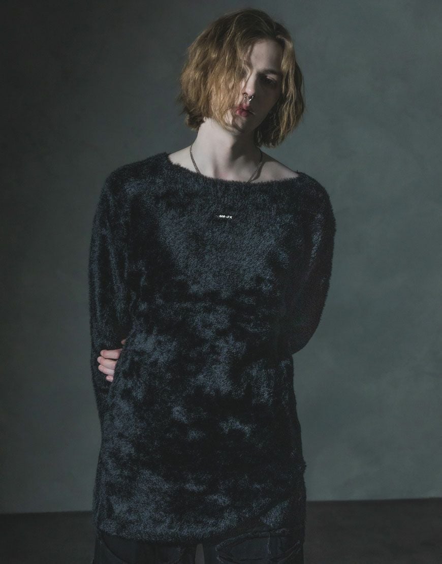 REFLEM【レフレム】ファー付きジップニットカーディガン/全2色