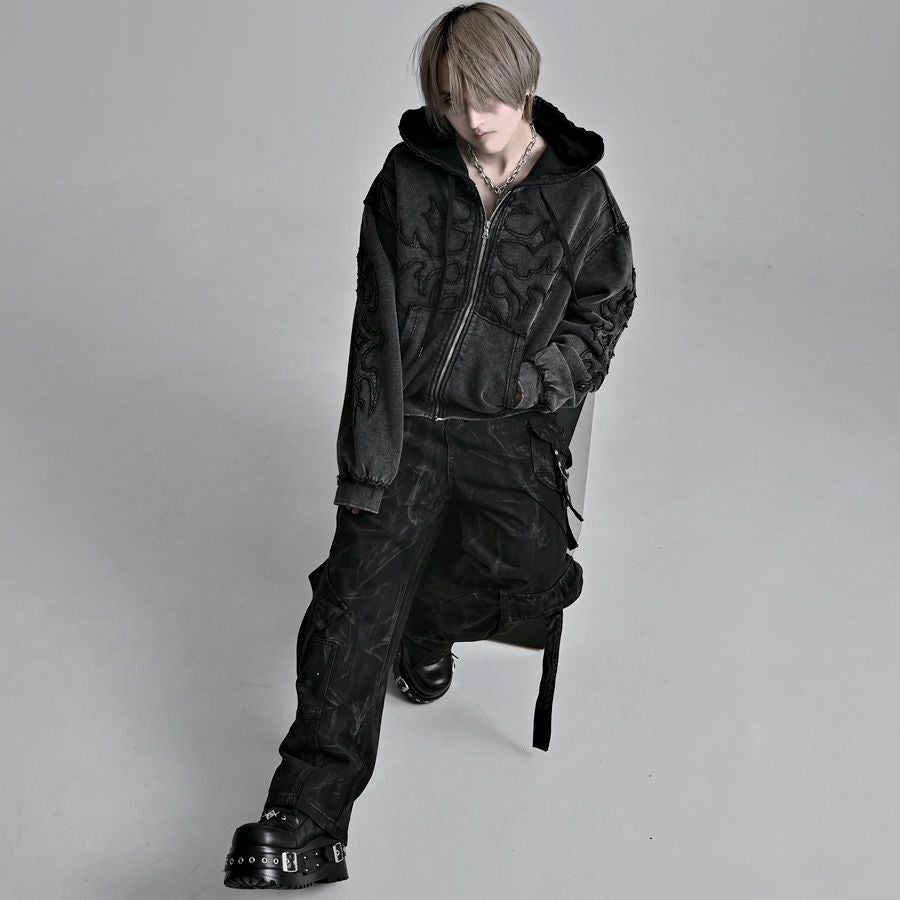 ACRO SELECT【アクロセレクト】UNDERGROUND トライバル刺繍ケミカル