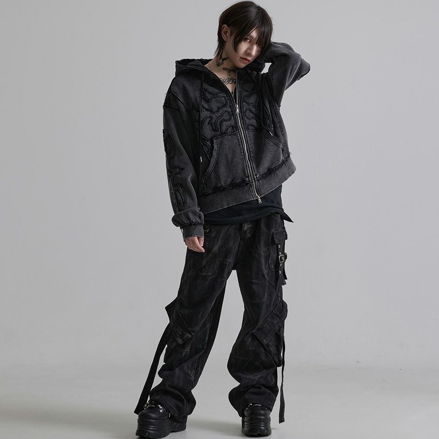ACRO SELECT【アクロセレクト】UNDERGROUND トライバル刺繍ケミカル