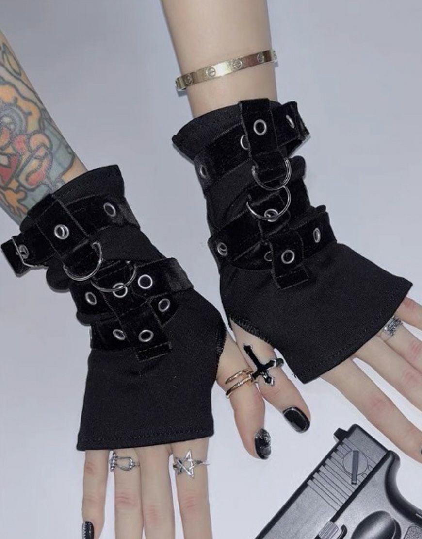 NOVESSEL【ノベセル】Dカンベルトアームカバー(両手2個セット)/全1色