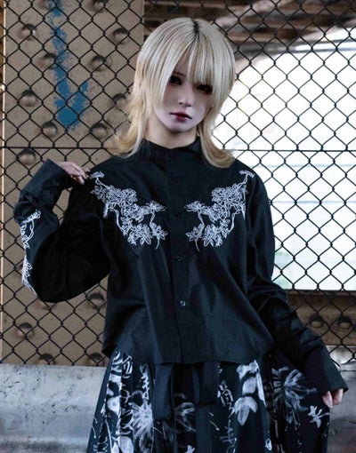 DimMoire【ディムモアール】監禁ハーネスシャツ/Black