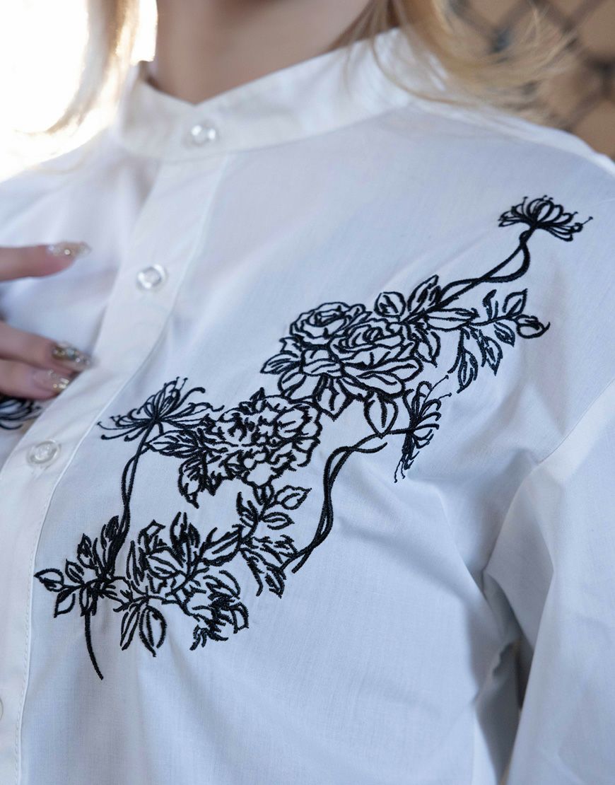 AdaNous【アダナス】mixed-material shirt/全1色