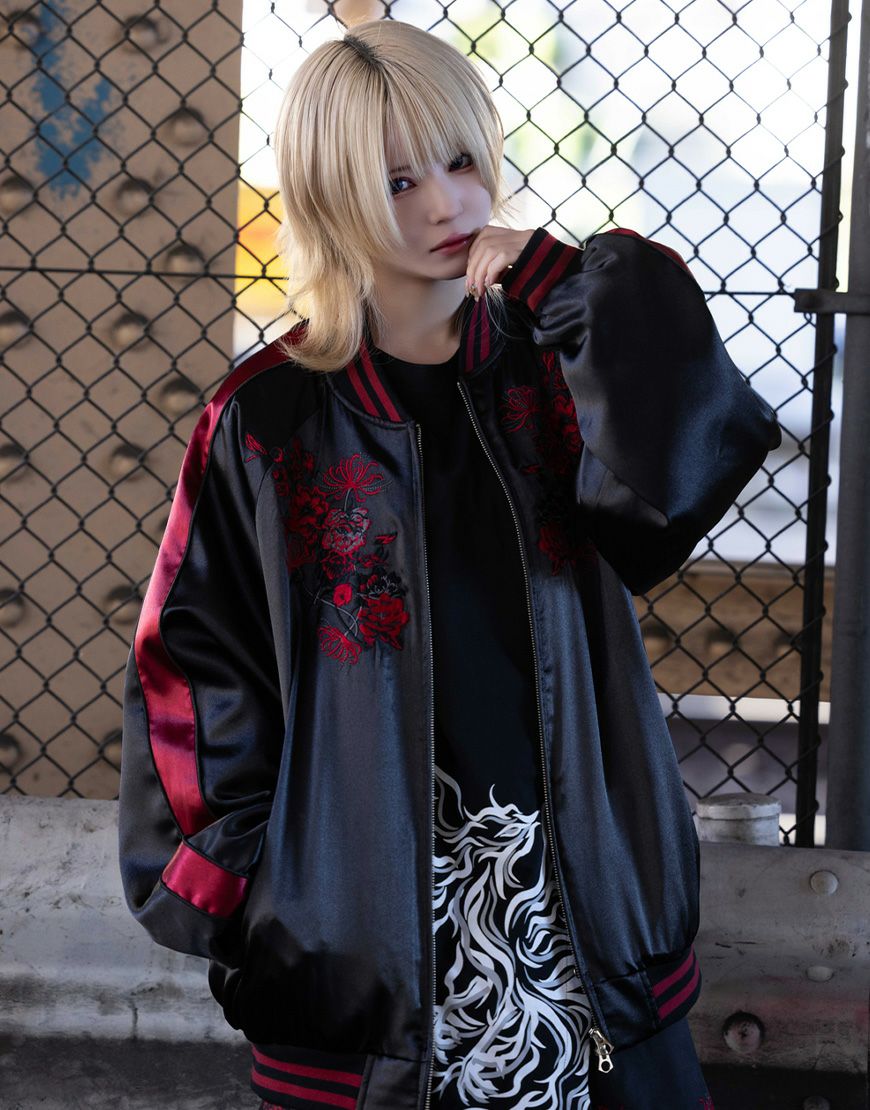 AdaNous【アダナス】peony painting longshirt/全2色