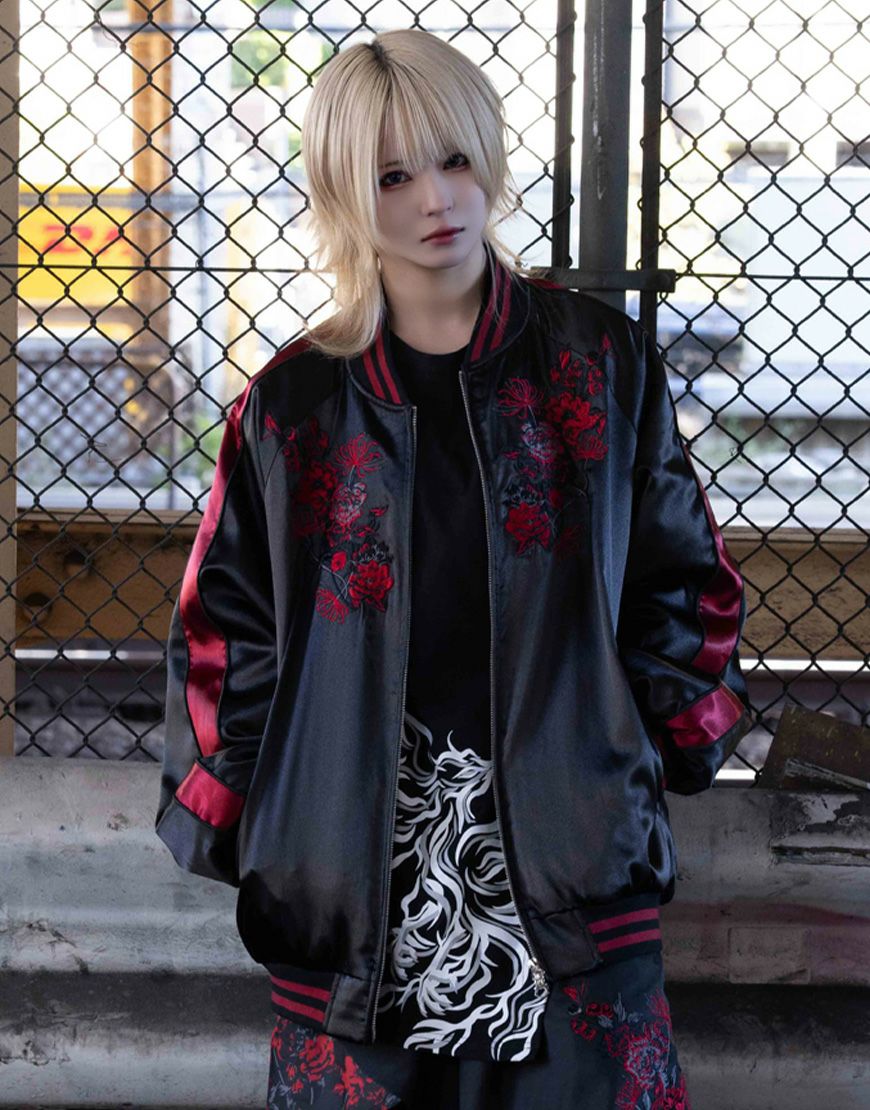 AdaNous【アダナス】peony painting longshirt/全2色