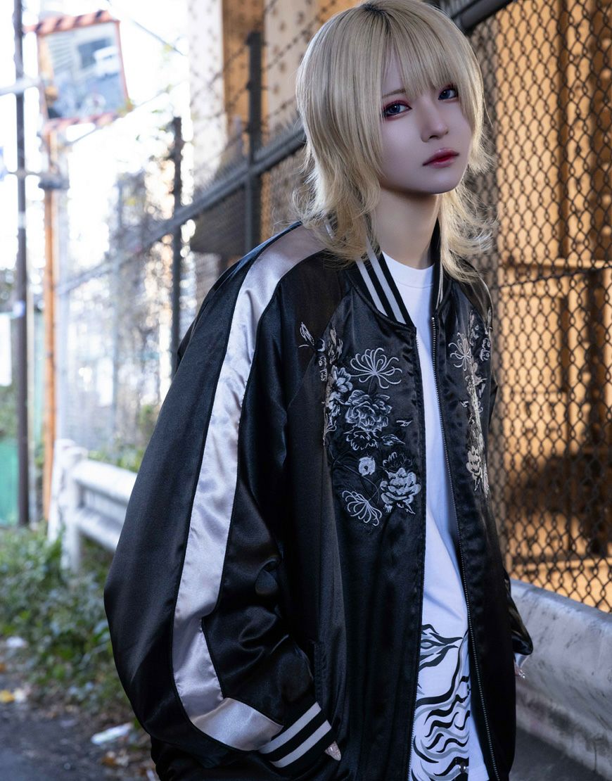 AdaNous【アダナス】peony painting longshirt/全2色