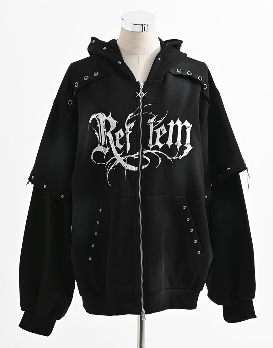 REFLEM【レフレム】デビルレイヤードジップパーカー/全2色