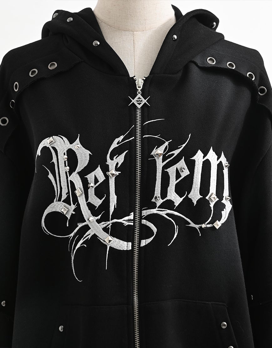 REFLEM【レフレム】デビルレイヤードジップパーカー/全2色