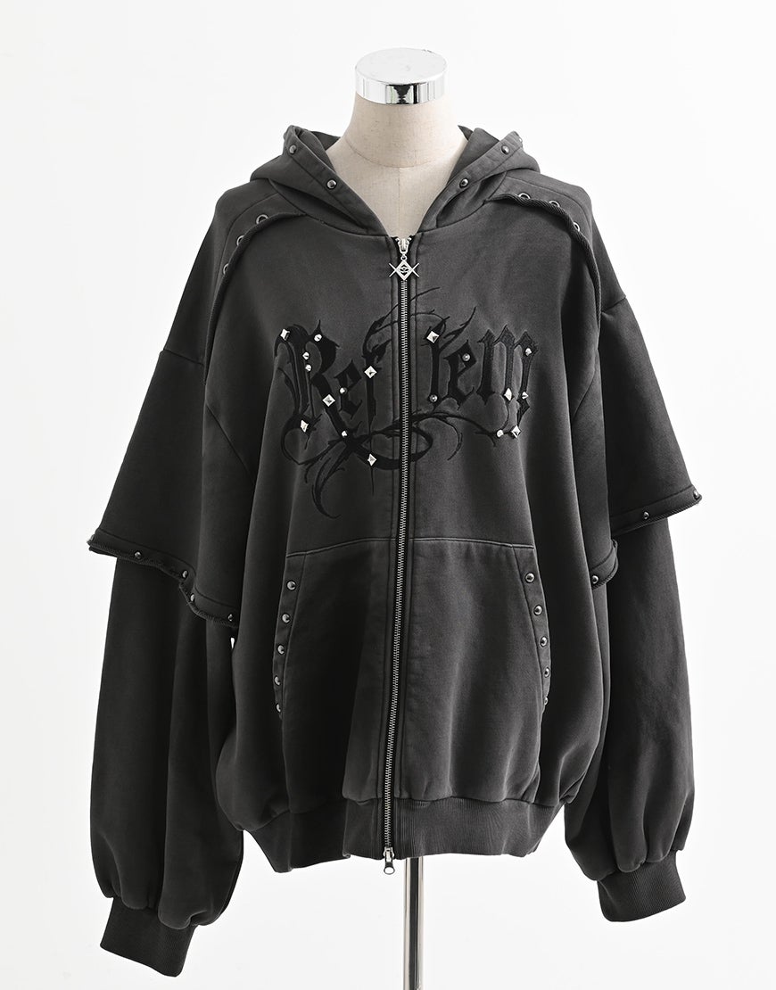 REFLEM【レフレム】デビルレイヤードジップパーカー/全2色