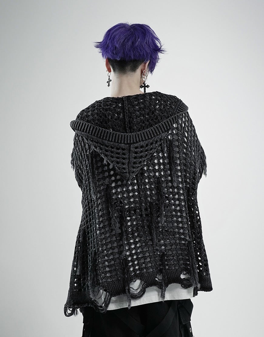 REFLEM【レフレム】フリンジニットジップパーカー/全2色