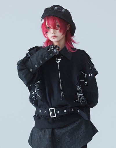 Grrr the Lipper【ガルルザリッパー】ケロイドデニム-肋骨-/全2色 Grrr the Lipper ケロイドデニム-肋骨- セットアップ