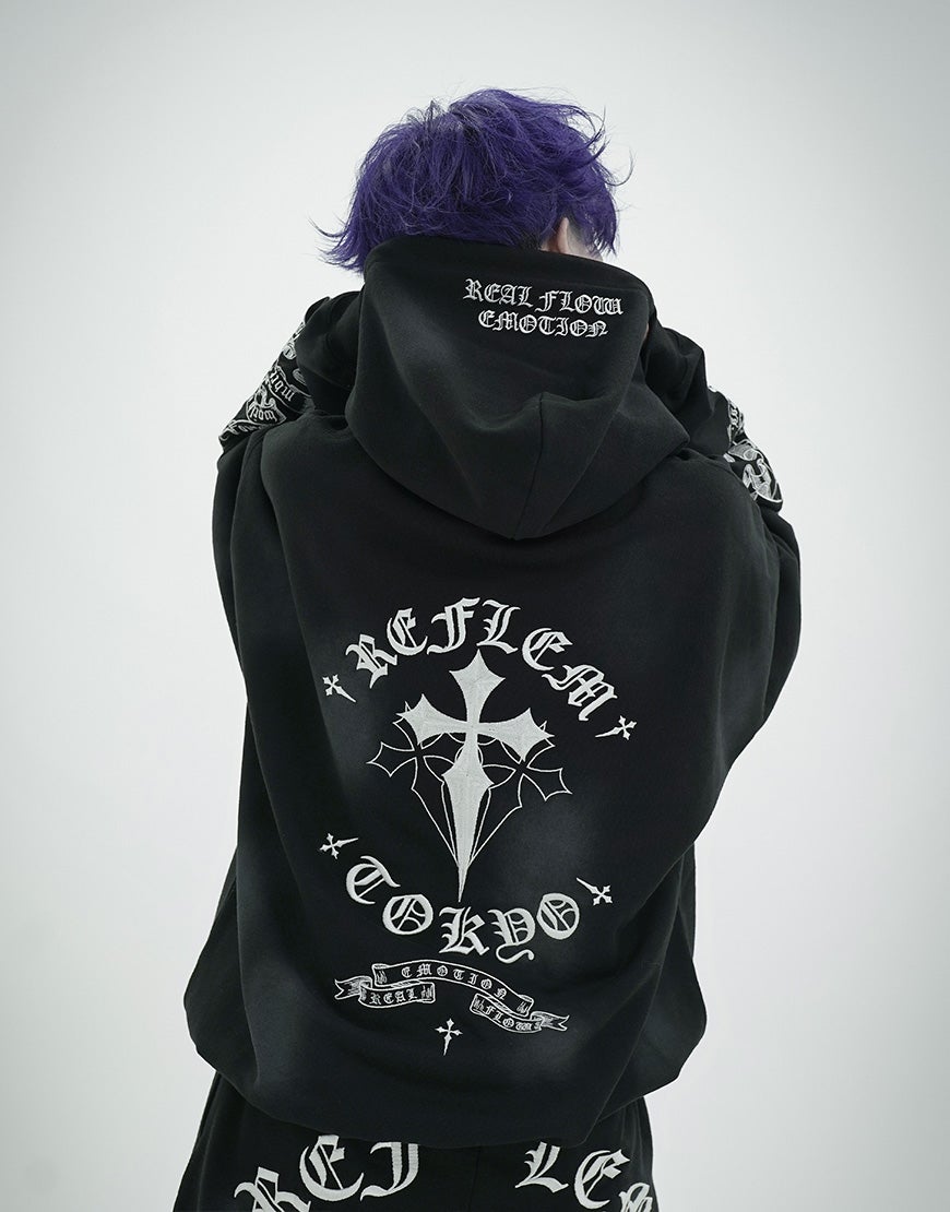 DimMoire【ディムモアール】Gothic BIGフーディ/Black