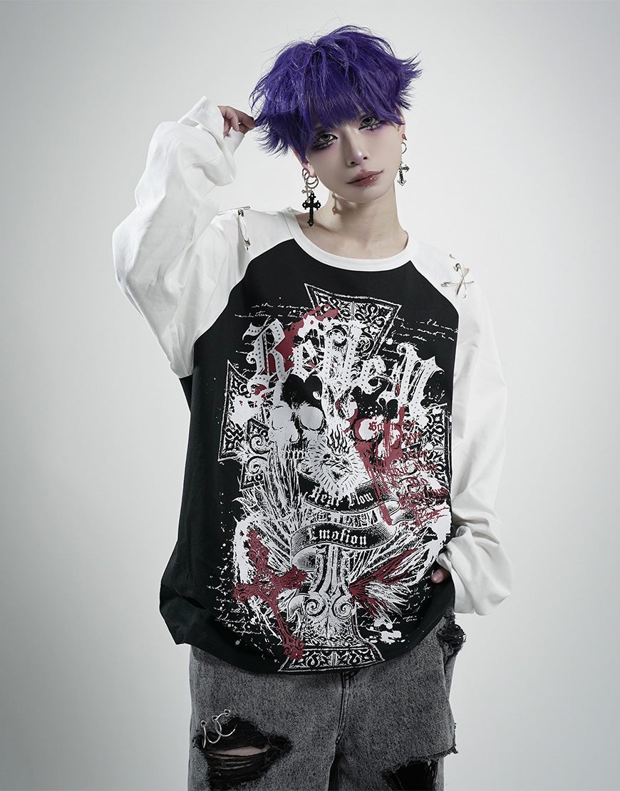 REFLEM ブロークンダブルガーゼプリント長袖カットソー レフレム 地雷 000000002168-12.jpg?size=l&w=