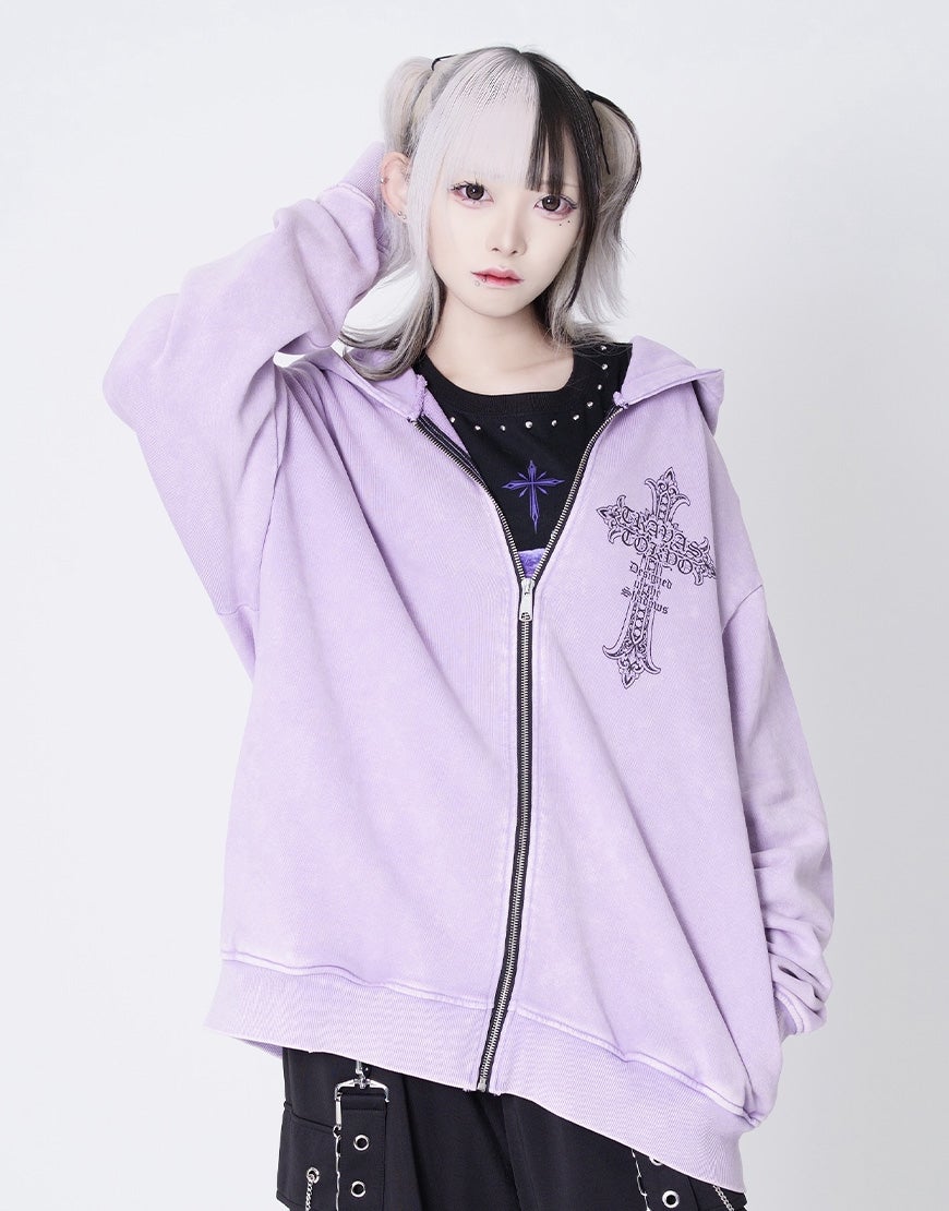 TRAVAS TOKYO【トラバストーキョー】クマ耳ジップアップパーカー/全3色 TRAVAS TOKYO【トラバストーキョー】クマ耳ジップアップパーカー/全3色