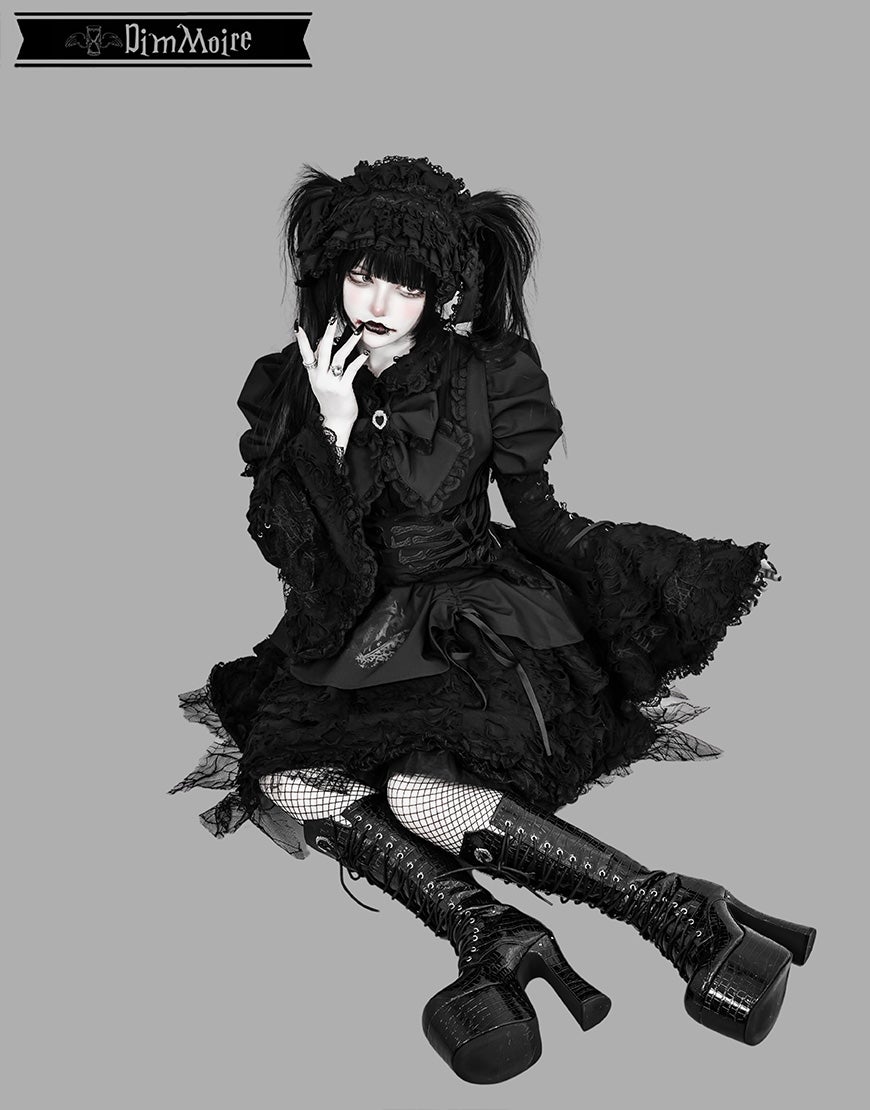 DimMoire【ディムモアール】unDead Maidenヘッドドレス/Black