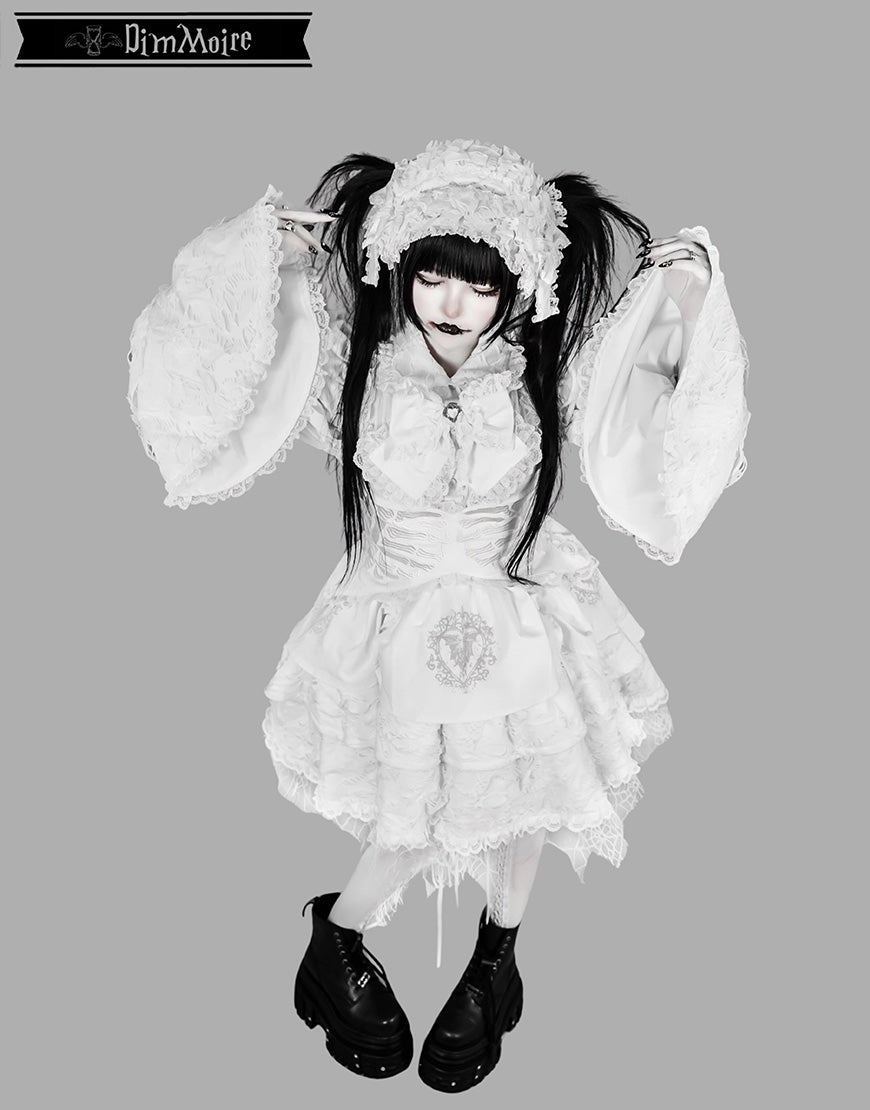 DimMoire【ディムモアール】unDead Maidenヘッドドレス/White